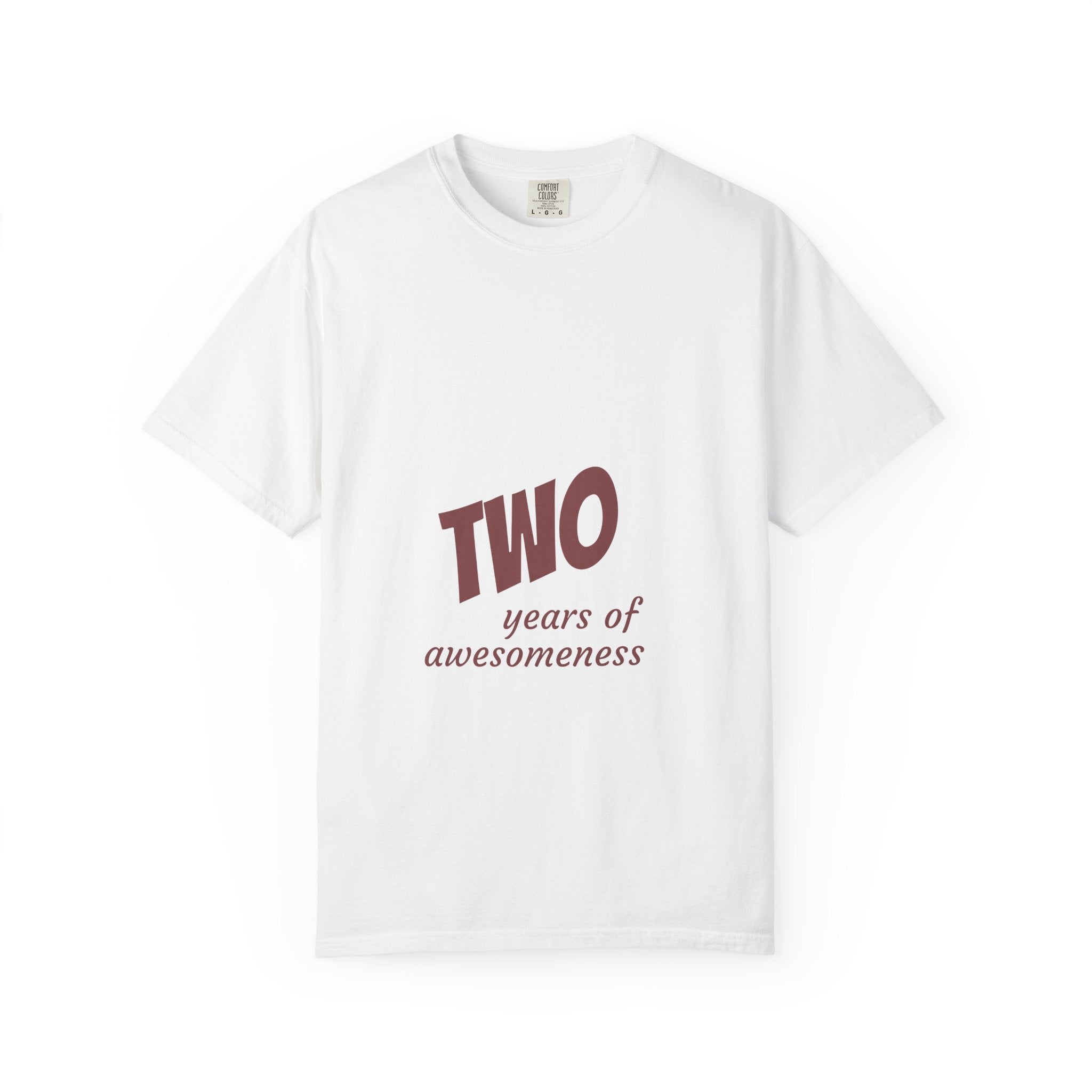 T-Shirt — "TWO years of awesomeness" Anniversary Tee